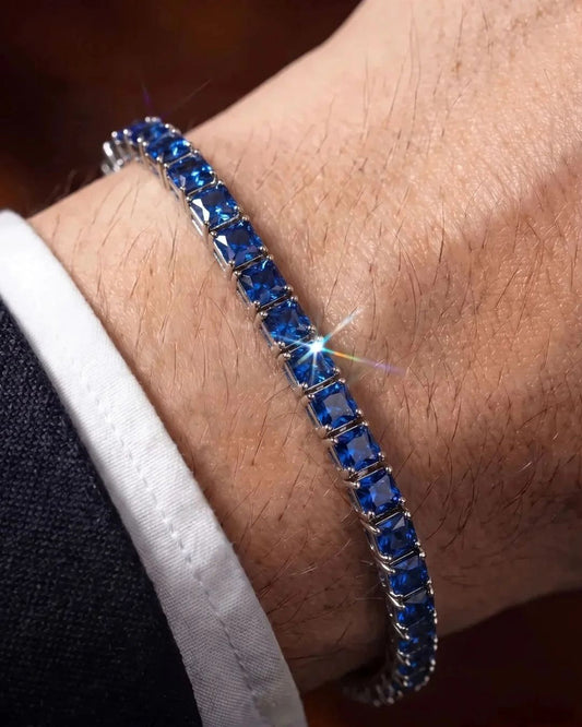 Pulseira Riviera com Zircônias Cravejadas